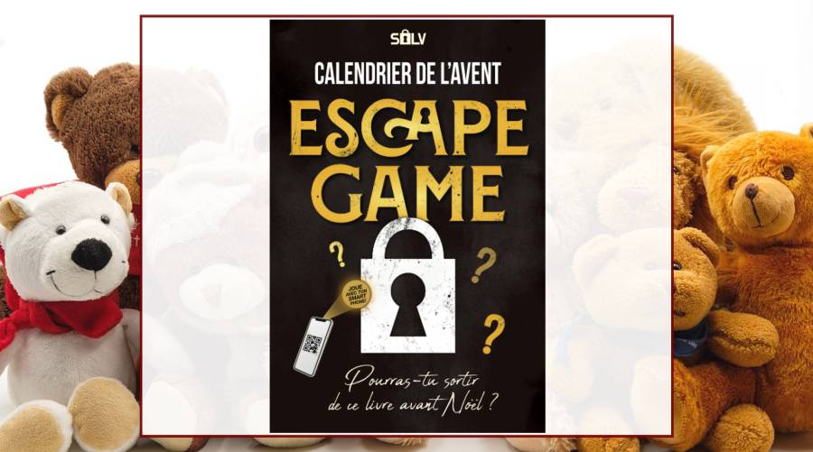 Jeux et Jouets - Calendrier de l'Avent Escape Game - Pourras-tu sortir de  ce livre avant Noël ?